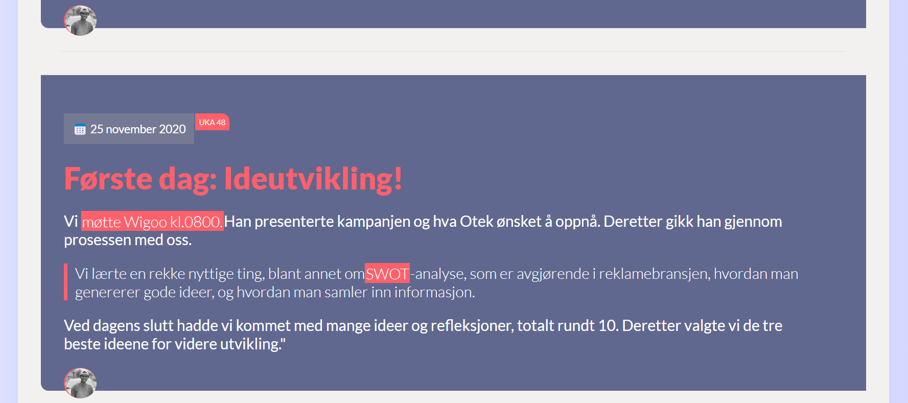 Blog Screenshot 1